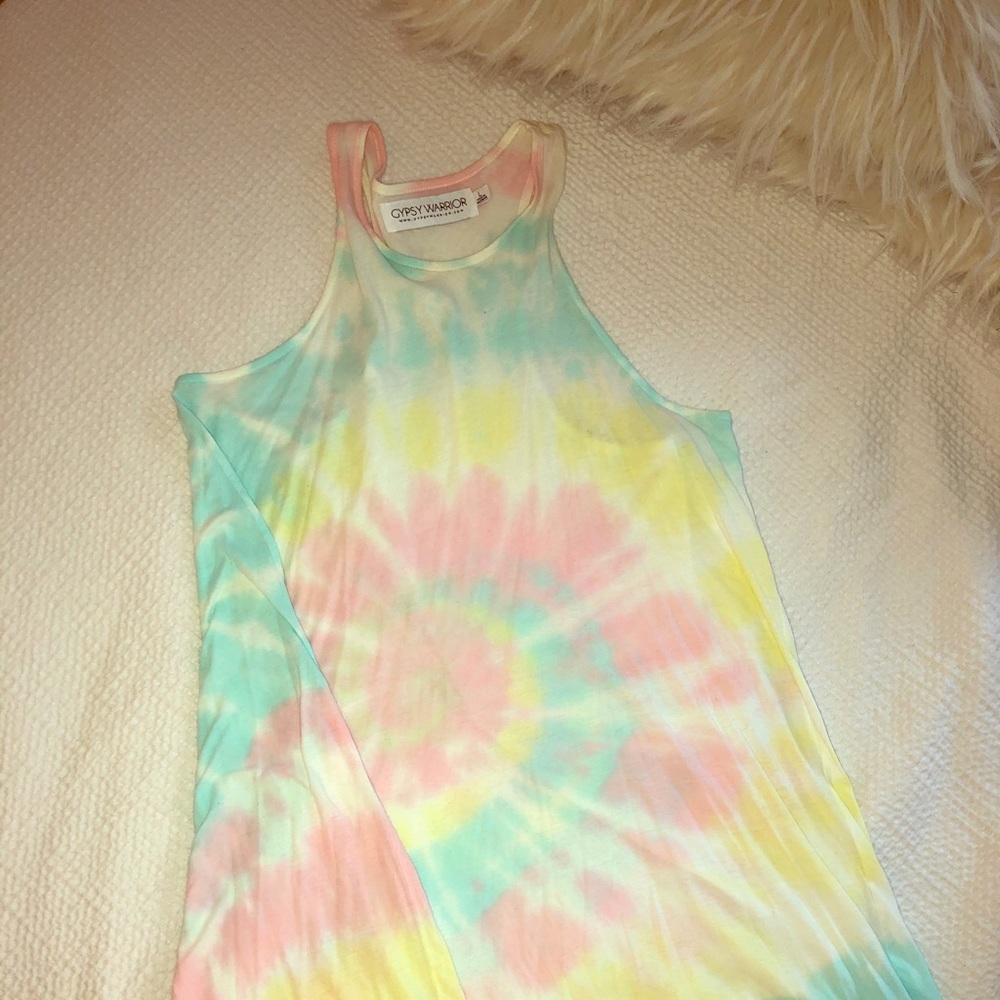 PASTEL TIE DYE DRESS